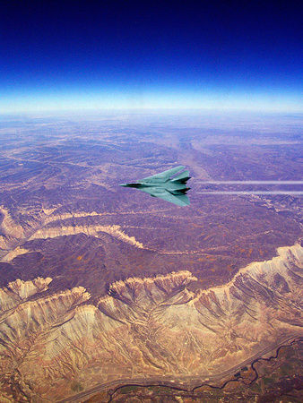 F-14 Over Nevada